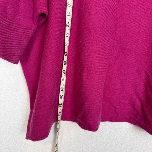 Garnett Hill 100% Cashmere Oversized Boxy Sweater Size Small - Picture 2 of 8